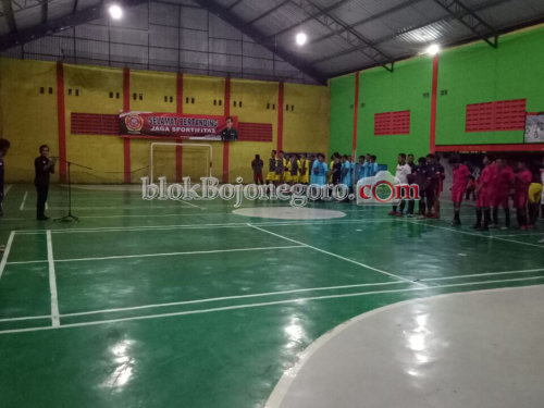 Jaga Kebersamaan Pemuda, Kartar Kecamatan Kapas Adakan Turnamen Futsal
